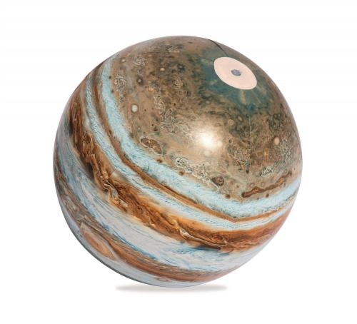 Пляжный мяч 61см "Планета Юпитер" с подсветкой 24 шт/упак 31043 - фото 1